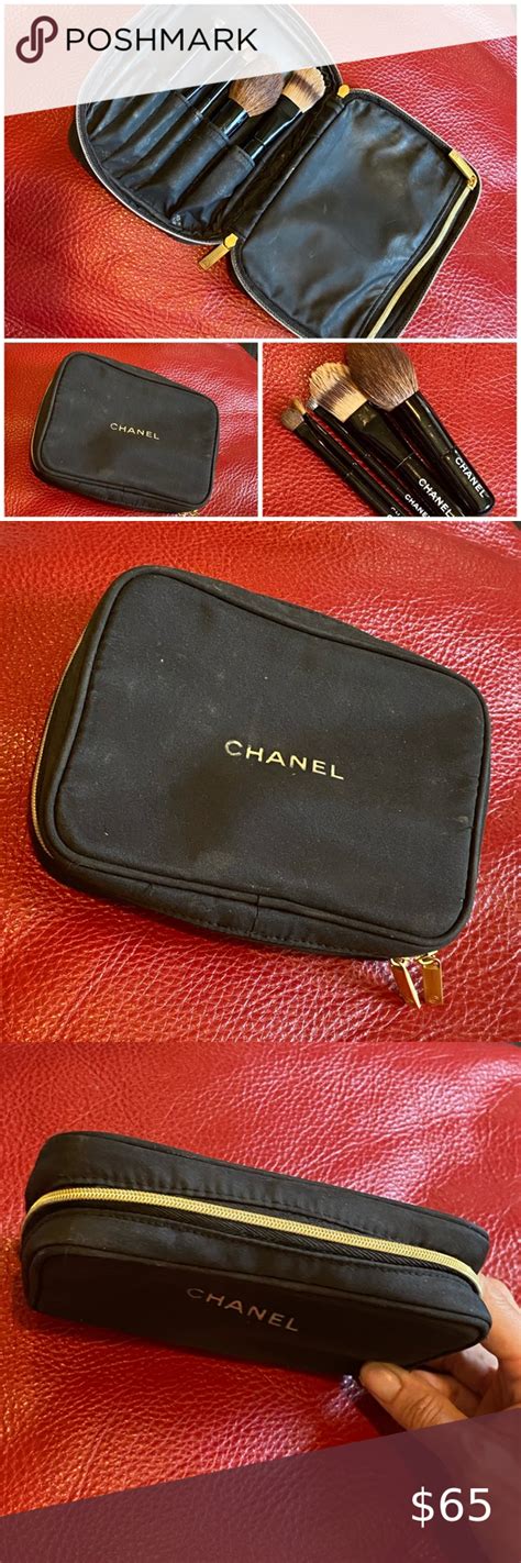 chanel brush bag|chanel makeup brushes.